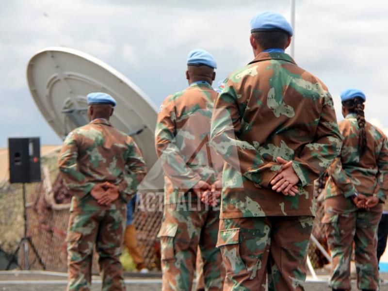 Des casques bleus sud -africains dans l'est de la RDC / Ph. Mulegwa 