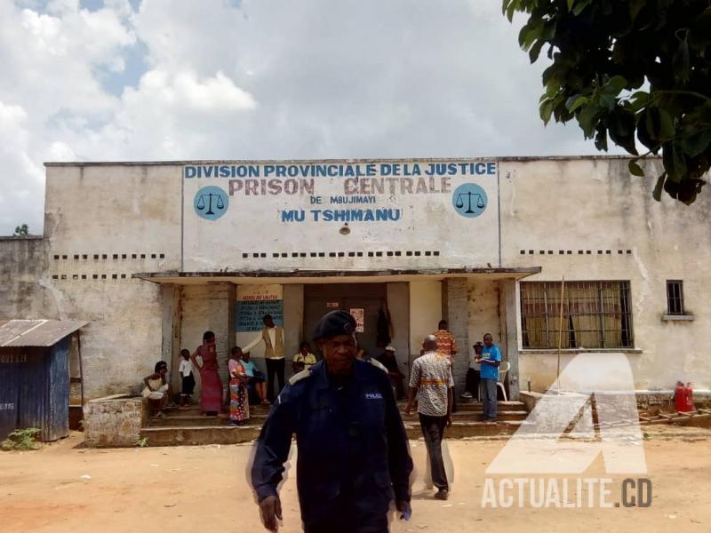 Une vue de la prison centrale de Mbuji Mayi/Ph. ACTUALITE.CD