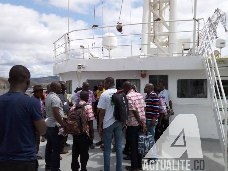 Bateau Esperanza au port de Matadi/ Image d'archives