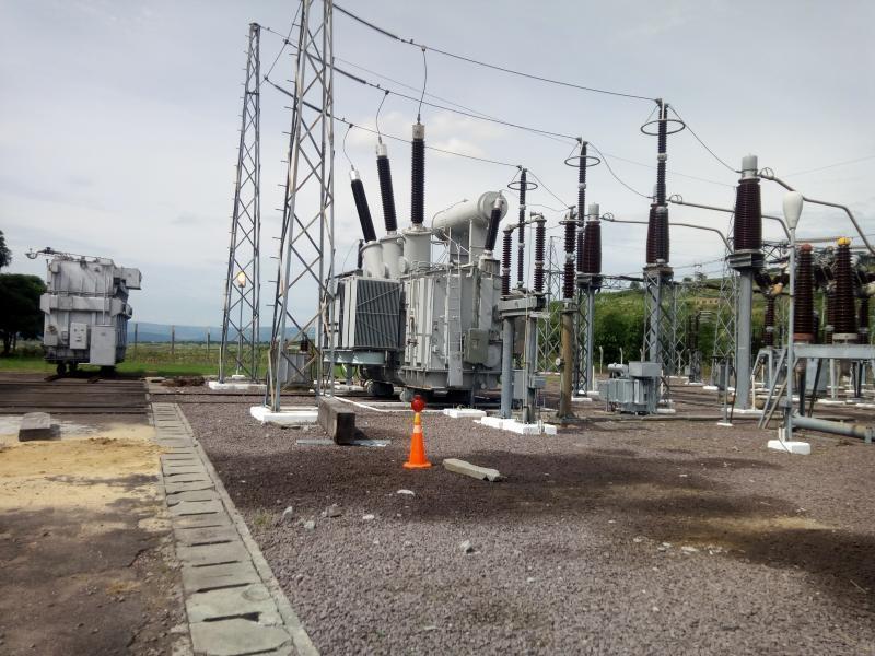 Un centre de distribution d'électricité de la SNEL à Kinshasa.