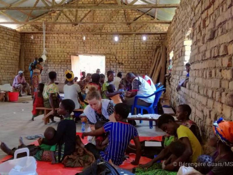 Une clinique mobile de MSF dans la zone de santé de Mukanga