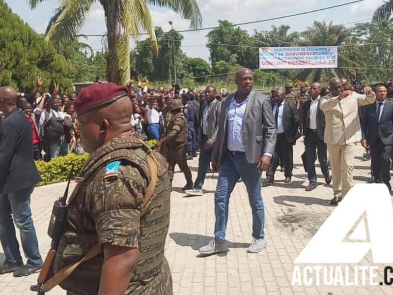 Félix Tshisekedi sur le site de l'UNIKIS