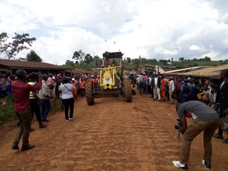 Lancement des travaux/ Ph. Justin Mwamba 