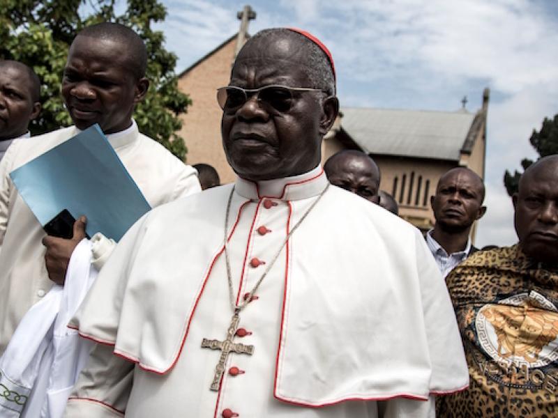 Le cardinal Laurent Monsengwo 