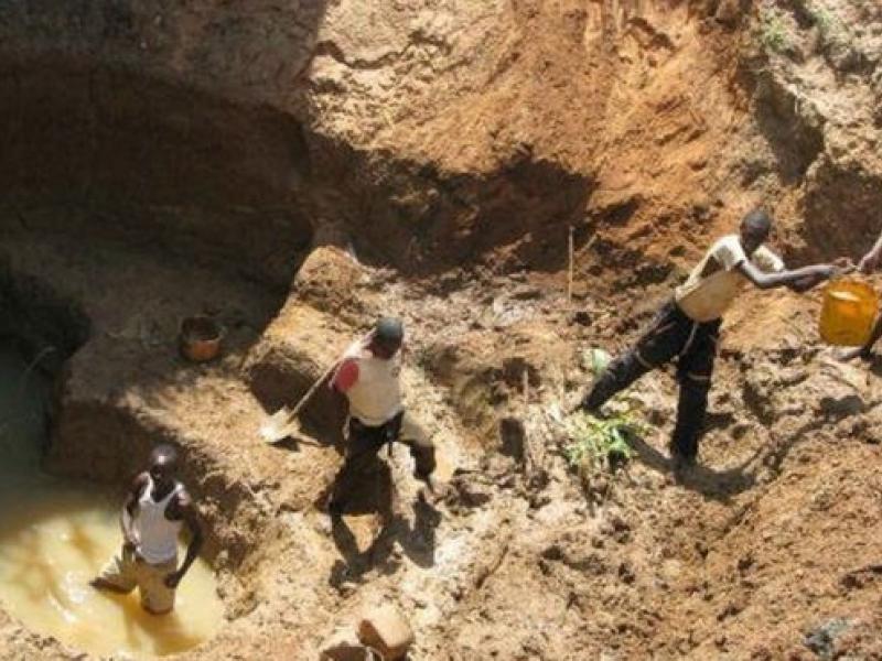 Une mine de diamant dans le Kasai 