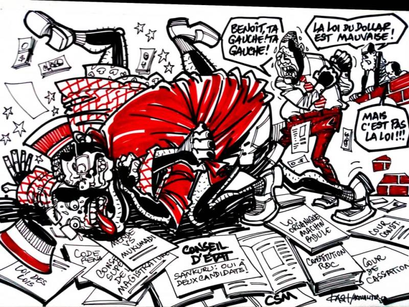 Caricature ACTUALITE.CD réalisée par Kash