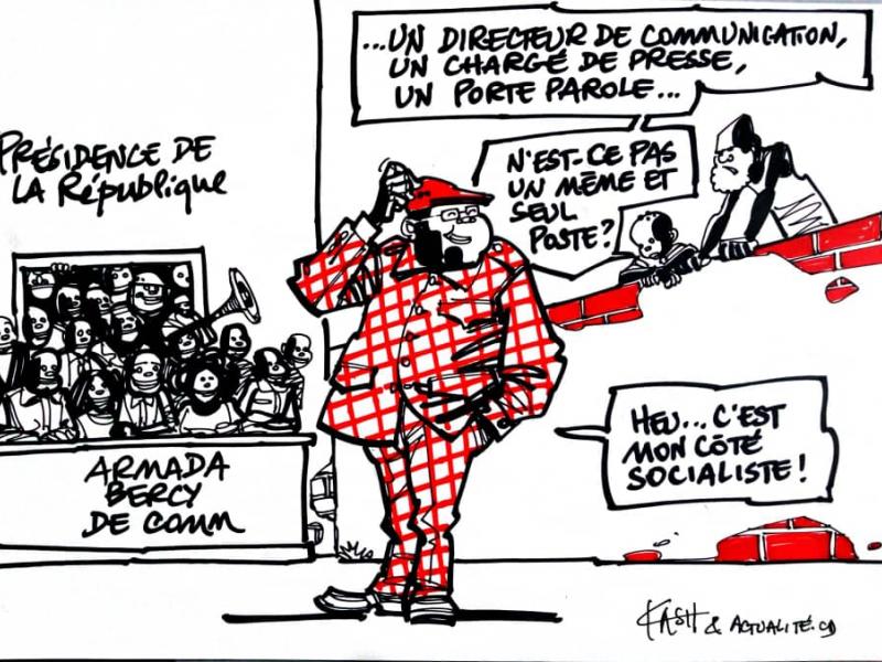 Caricature ACTUALITE.CD réalisée par Kash