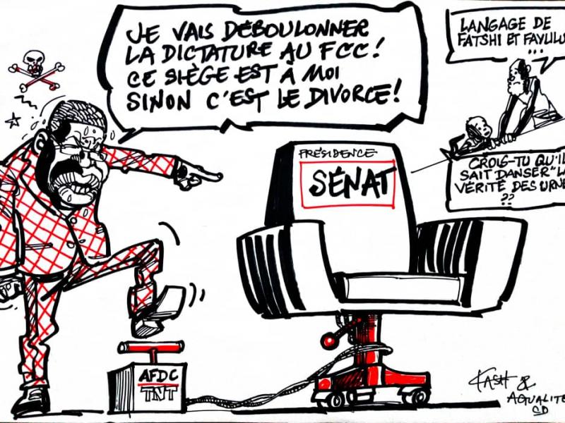 Caricature ACTUALITE.CD réalisée par Kash