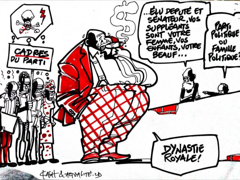 Caricature ACTUALITE.CD réalisée par Kash