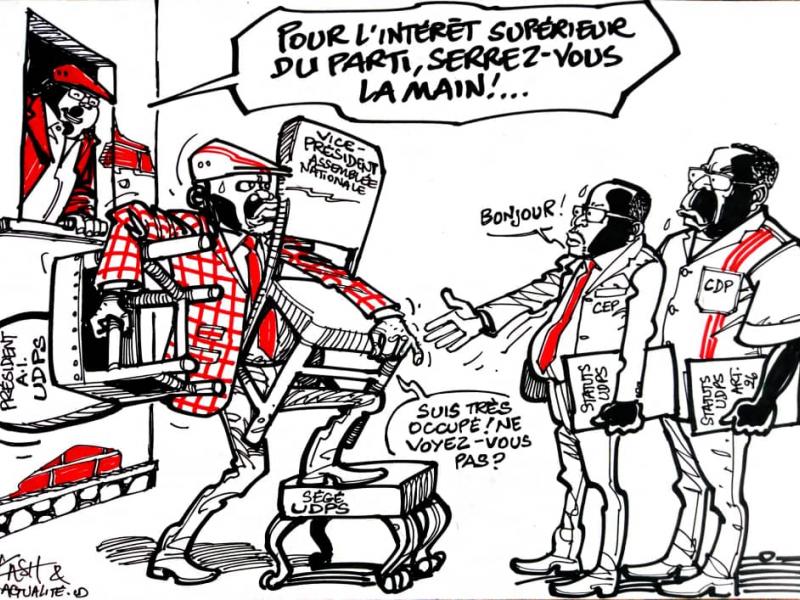 Caricature ACTUALITE.CD réalisée par Kash