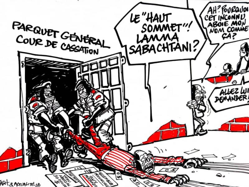 Caricature ACTUALITE.CD réalisée par Kash