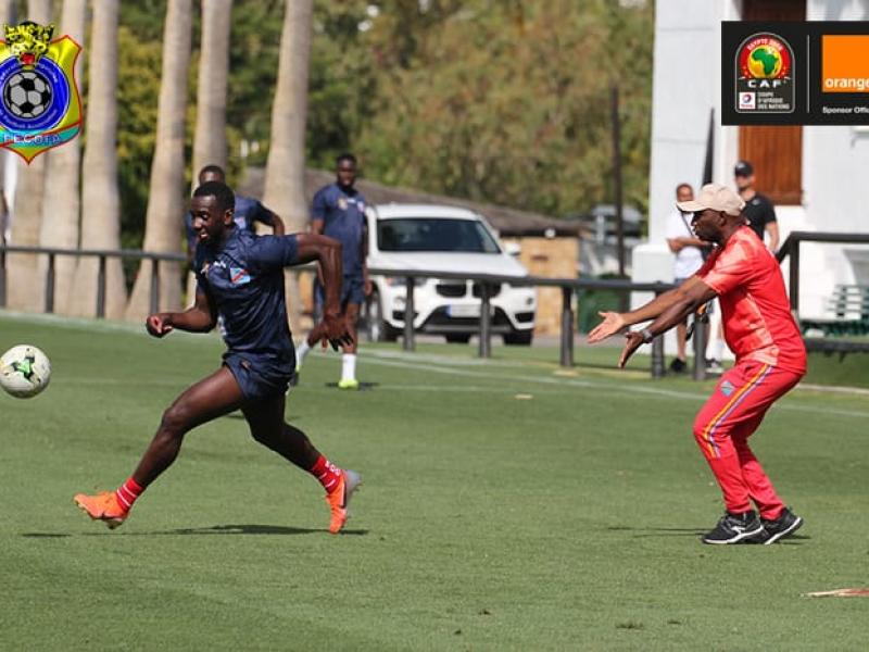 Yannick Bolasie lors d'un entrainement des Léopards 