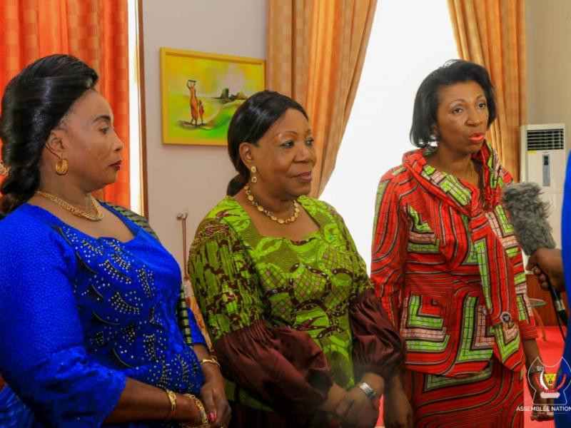 Rencontre Catherine Samba Panza et Jeanine Mabunda