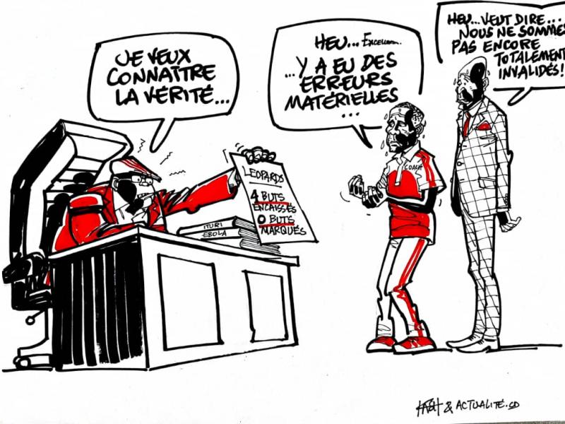 Caricature ACTUALITE.CD réalisée par Kash