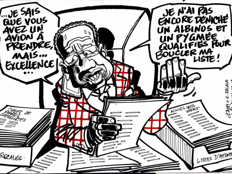 Caricature ACTUALITE.CD réalisée par Kash