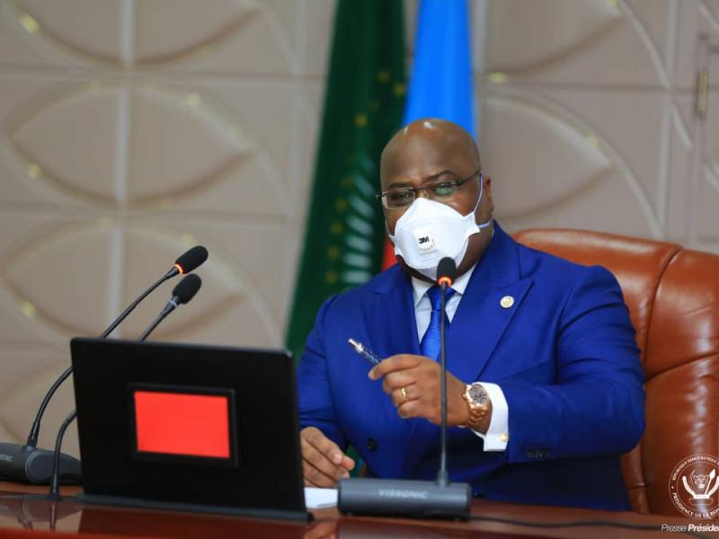 Le président Félix Tshisekedi/Ph Présidence