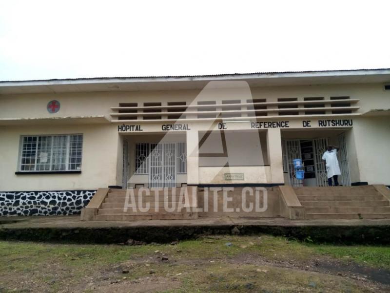 Bâtiment de l'hôpital général de référence de Rutshuru au Nord-Kivu/Ph Jonathan Kombi ACTUALITE.CD