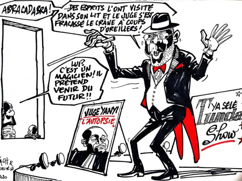 Les caricatures de ACTUALITE.CD sont réalisées par Kash.