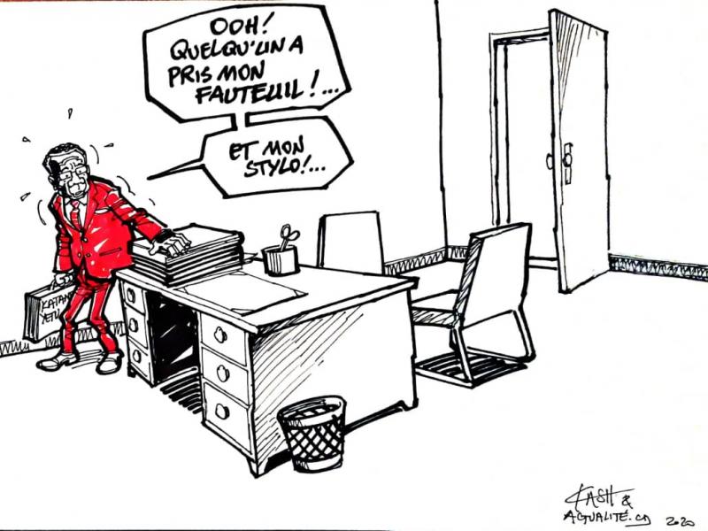 Les caricatures de ACTUALITE.CD sont réalisées par Kash. 