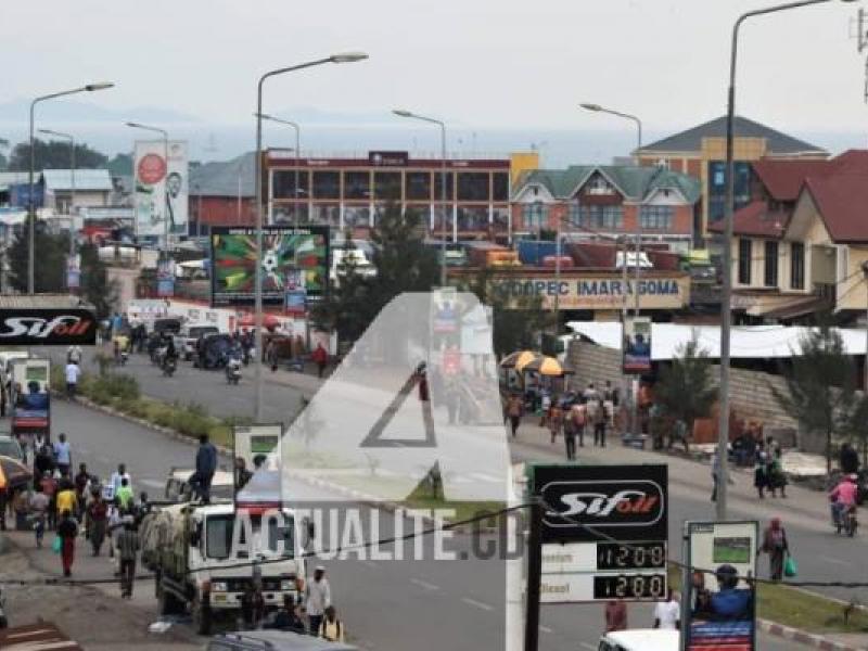 la ville de Goma, Chef-lieu du Nord-Kivu/PH. ACTUALITE.CD