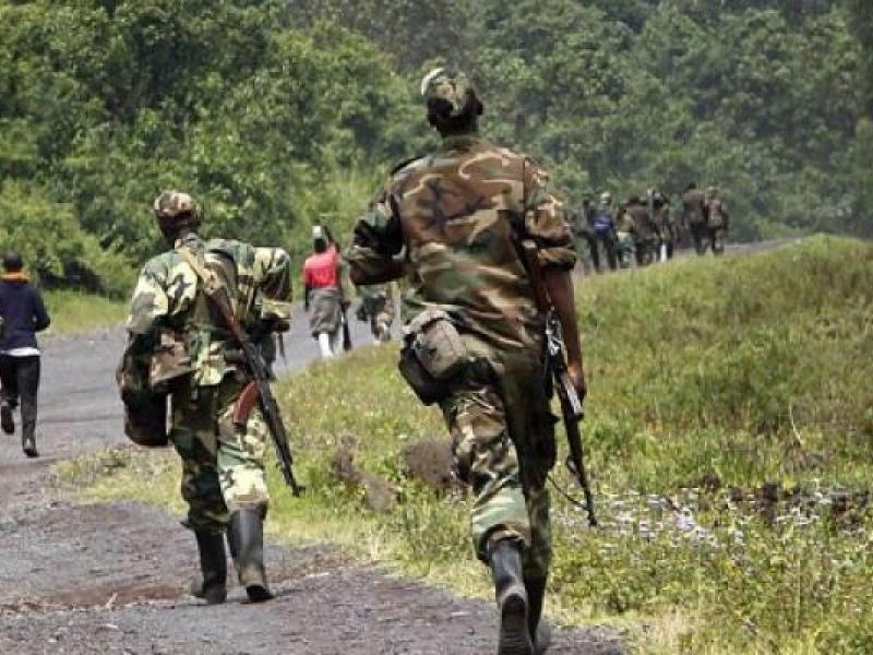 Les rebelles M23 à Rutshuru en 2012/Ph droits tiers