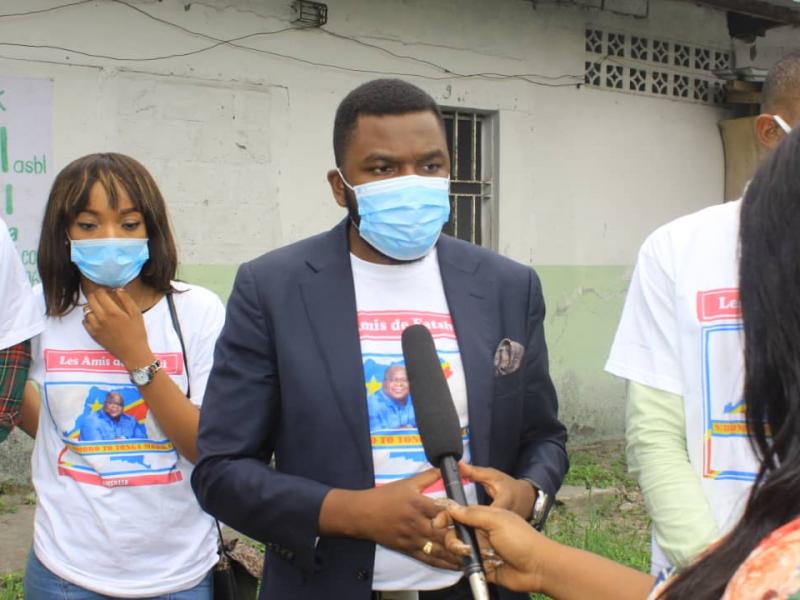 Jeannot Kabuya, Président de l'association les Amis de Fatshi/Ph. ACTUALITE.CD