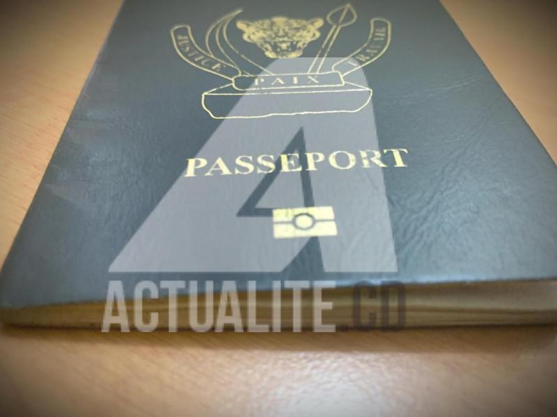 Passeport congolais en vigueur/Ph ACTUALITE.CD