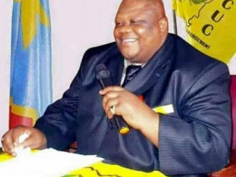 Radjabu Tebhabho, président du parti politique Congolais Unis pour le Changement (CUC)/Ph droits tiers