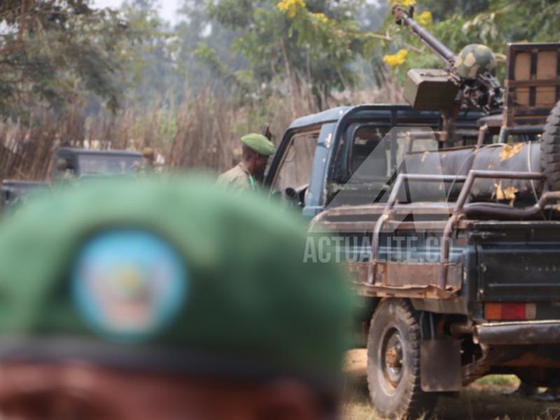 Les FARDC en opération dans le territoire de Beni