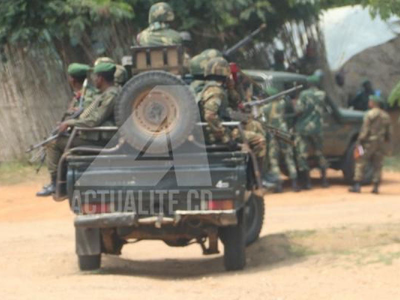 Une patrouille FARDC au Nord-Kivu. PH. ACTUALITE.CD