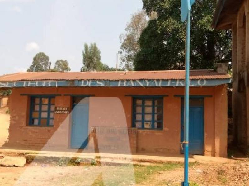 Le bureau du secteur de Banyali Kilo, Djugu (Ituri). Ph. Franck Asante/ACTUALITE.CD.