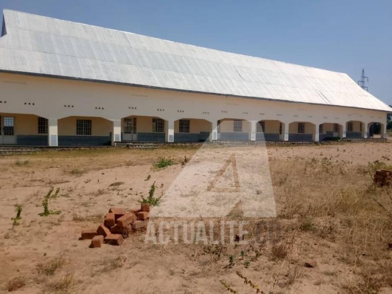 Bâtiment d'une école à Kalemie/Tanganyika. Ph. ACTUALITE.CD