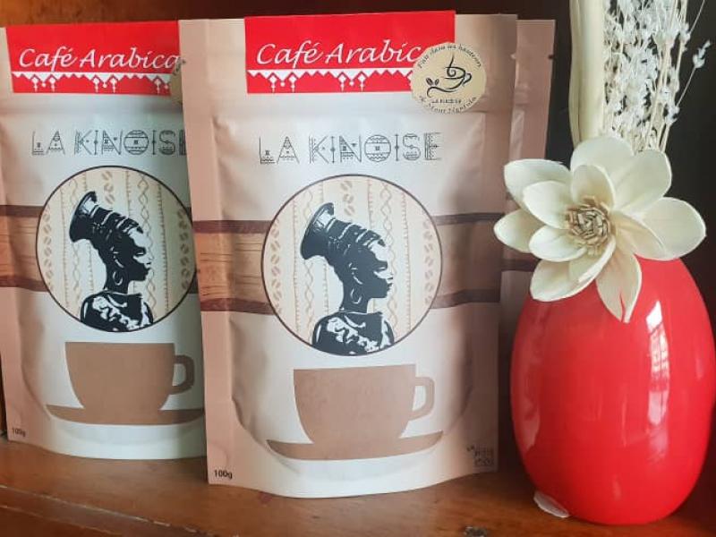 Tisya Mukuna et sa Kinoise, propose un café 100% congolais