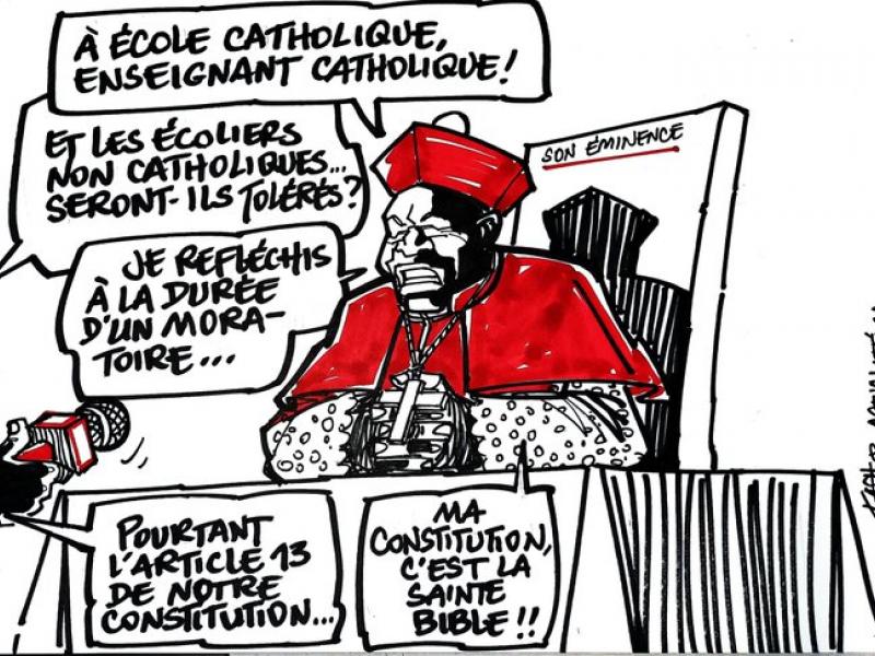 Caricature par Kash/ACTUALITE.CD