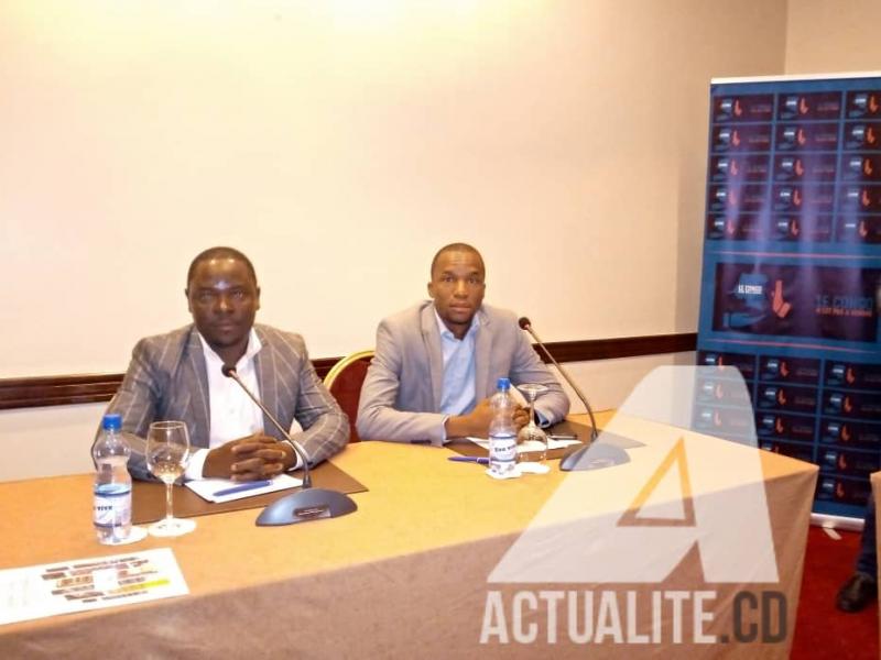 Conférence de presse de Congo n'est pas à vendre  animée à Kinshasa /Ph. ACTUALITE.CD