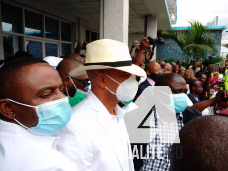 Moise Katumbi arrivé à Kinshasa ce 6 novembre 2020/Ph ACTUALITE.CD