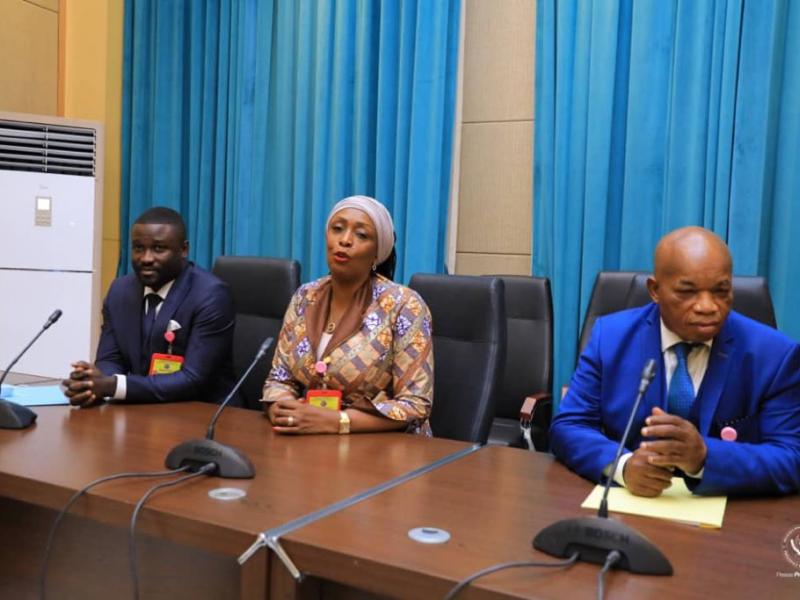 Consultations-RDC : Marie Josée Ifoku a présenté sa vision « Kombolisation » au Chef de l’Etat