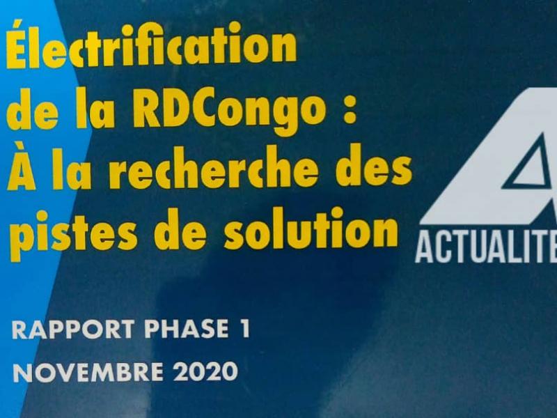 RDC : l’ONG Resource Matters a organisé une matinée avec un panel d’experts pour réfléchir sur les meilleures pistes d’électrification du pays