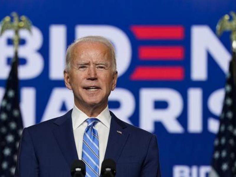 Joe Biden, nouvellement élu 46e Président des États-Unis/Ph. Droits tiers