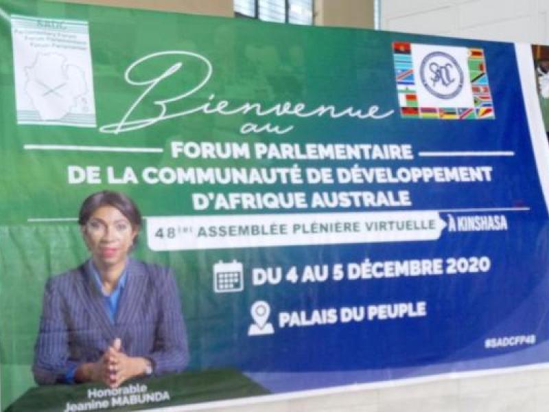 48eme session du Forum parlementaire de la SADC. 