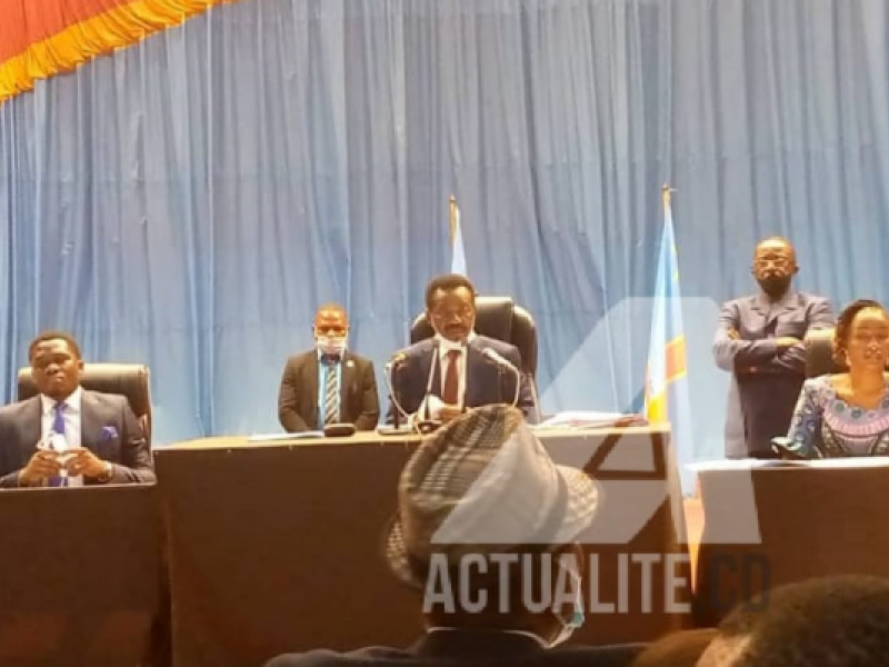 Les membres du bureau d'âge de l'Assemblée nationale/Ph ACTUALITE.CD