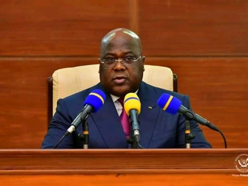 Felix Tshisekedi/Ph. Président de la République