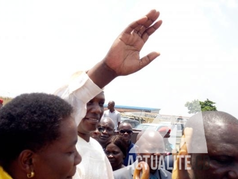 Thomas Lubanga dans la foule/Ph ACTUALITE.CD