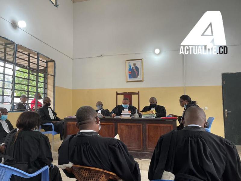 Les juges du tribunal de paix de Kinshasa/Ph. ACTUALITE.CD