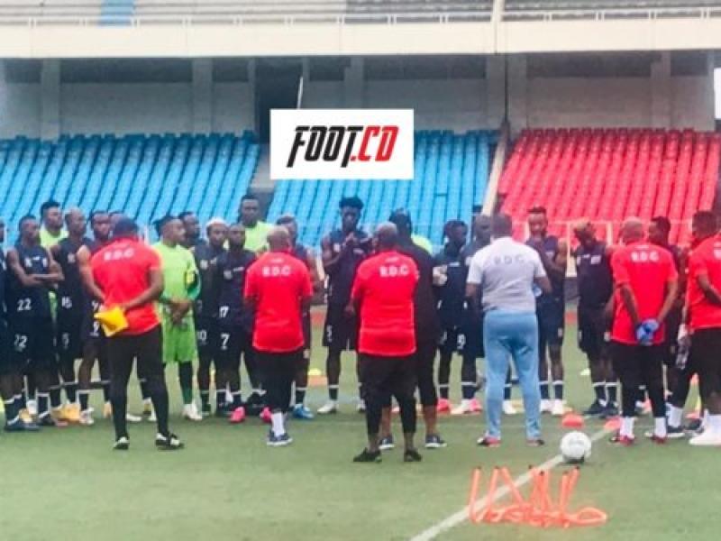 1ère séance d'entrainement des Léopards A' de la RDC en prévision du CHAN 2020