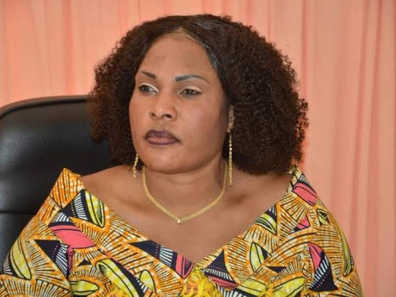 Fifi Masuka Saini,  Gouverneur a.i du Lualaba