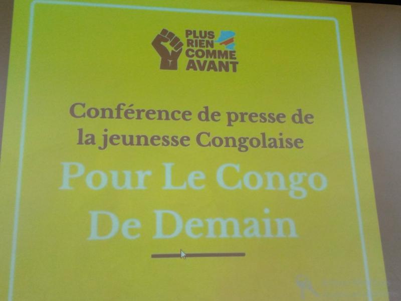 Conférence de presse de la plateforme "Plus rien comme avant". Ph. Droits tiers.