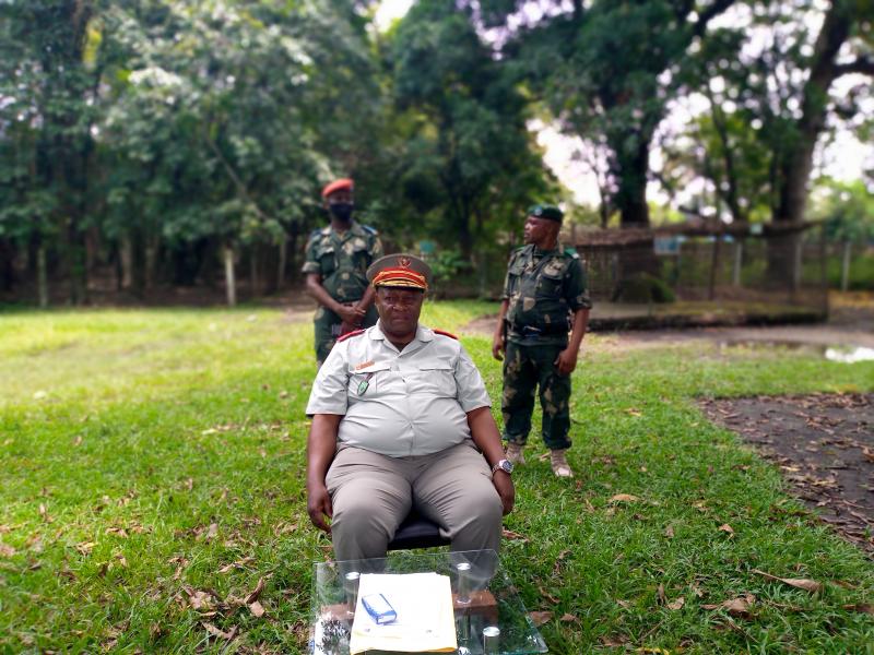 Le Général Major Massi Bamba Albert/Ph. ACTUALITE.CD