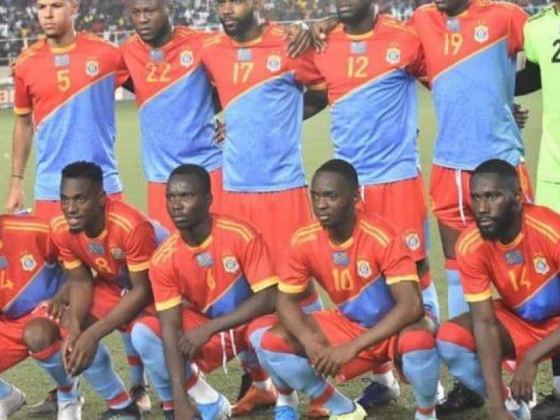 Les Léopards lors d'une rencontre face au Gabon au stade des Martyrs/Ph. droits tiers 