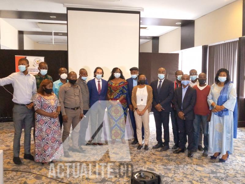 Formation des journalistes en matière de lutte contre la traite des personnes. Ph. ACTUALITE.CD.